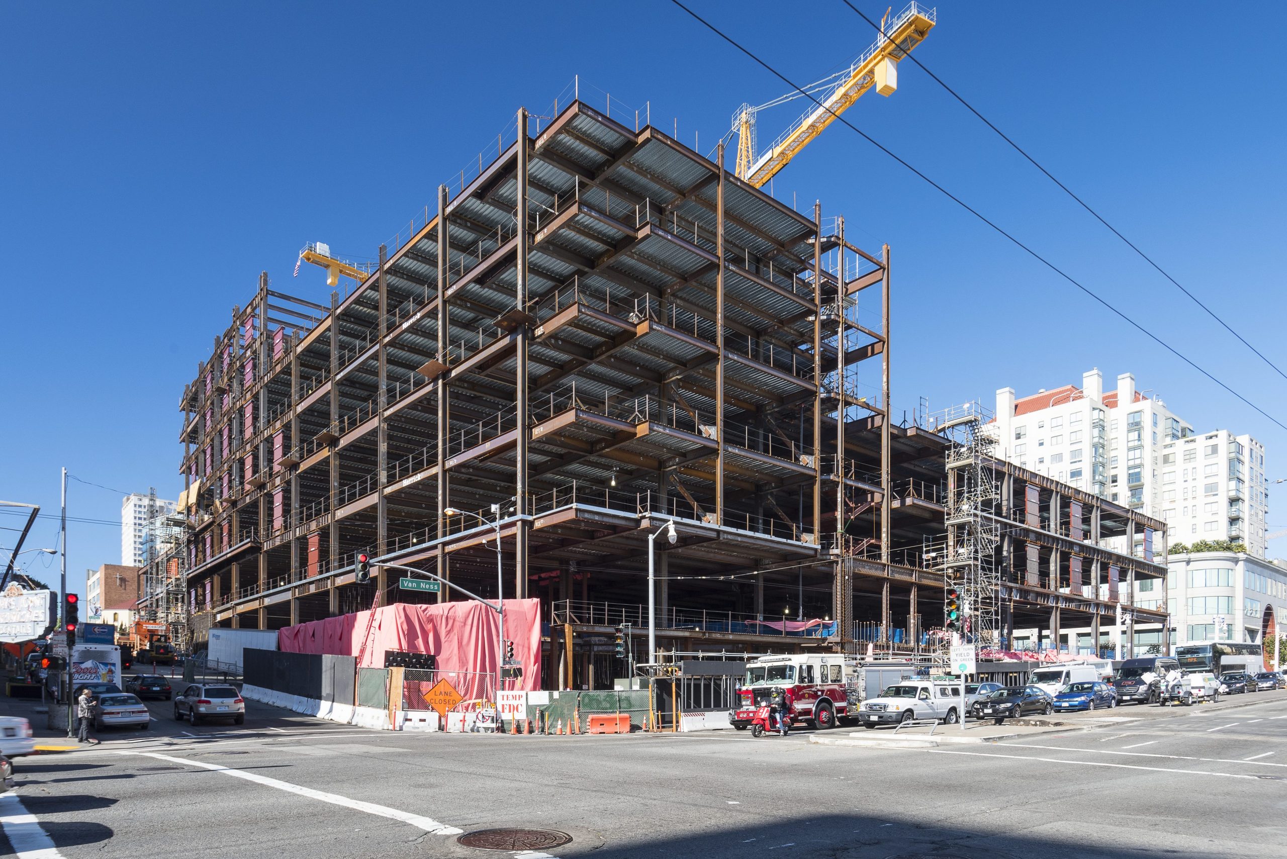 a building under construction