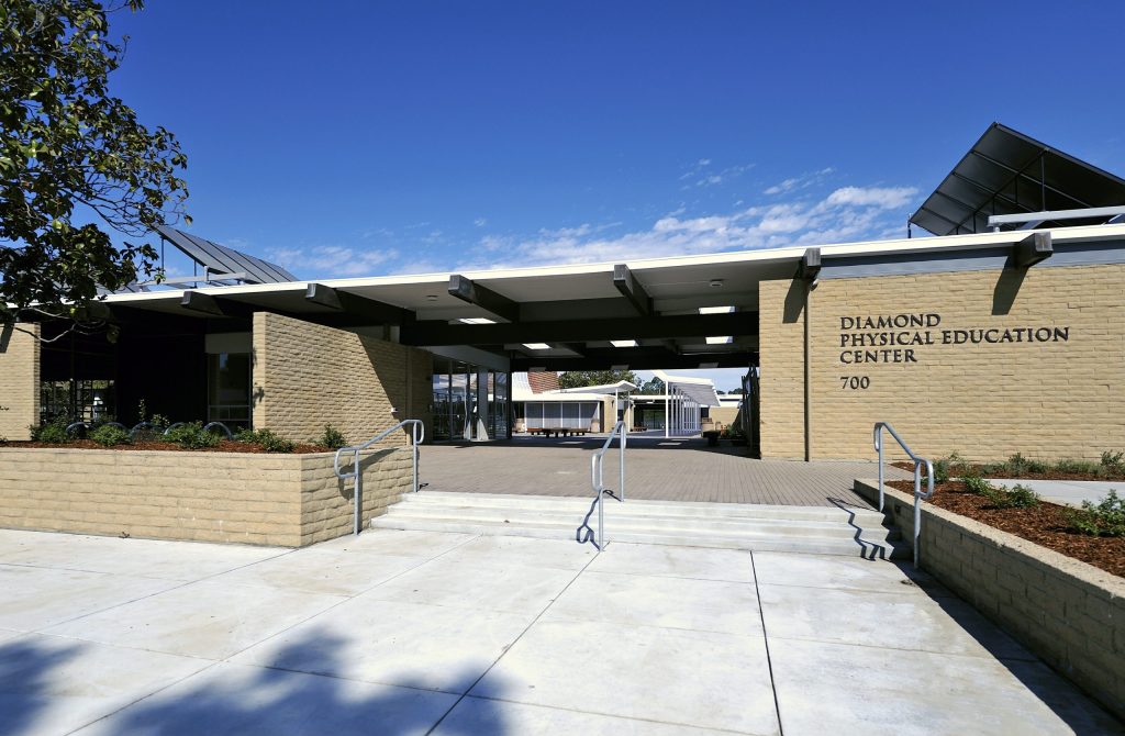 a building with a large airplane wing