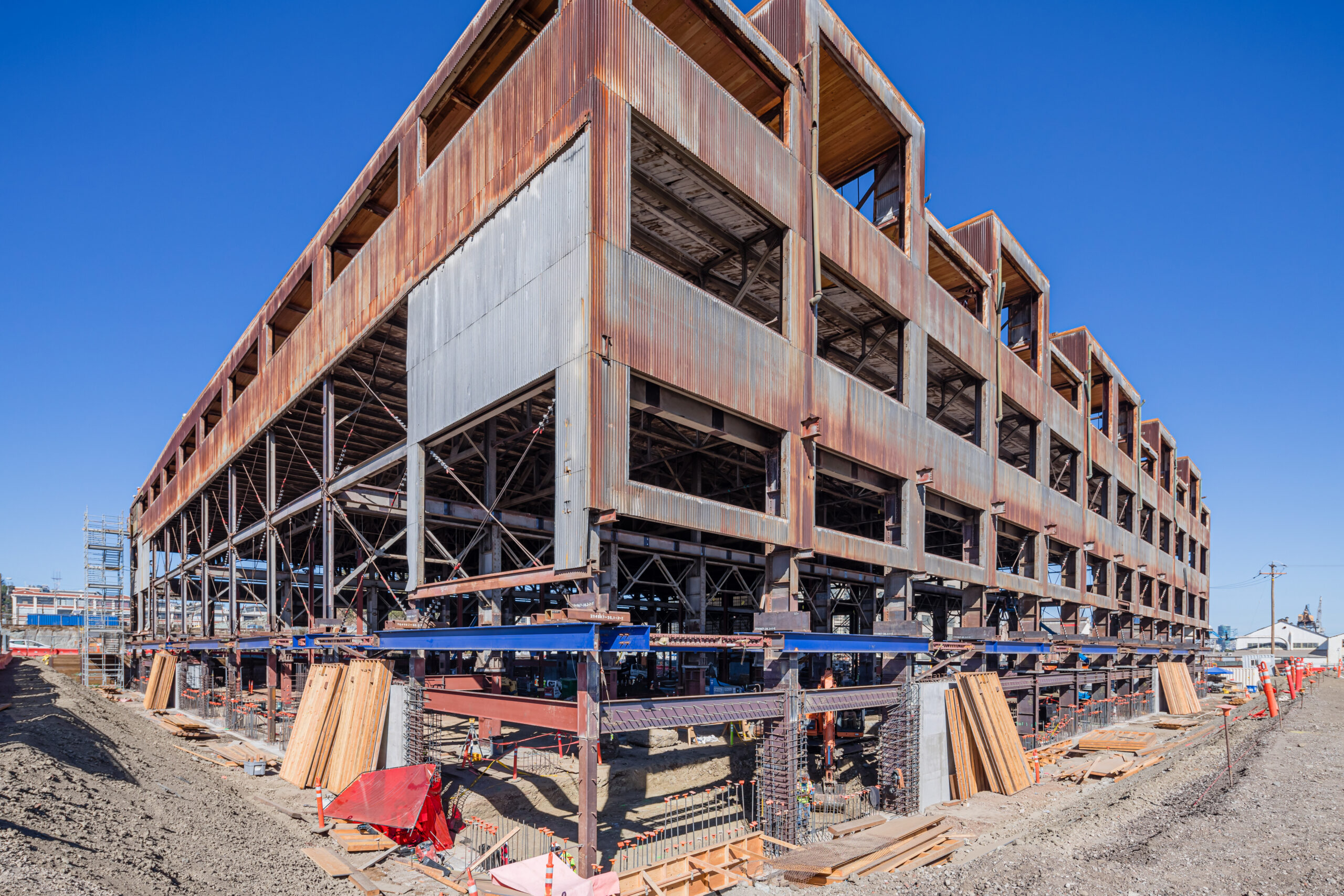 a building under construction