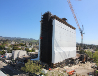 a building under construction