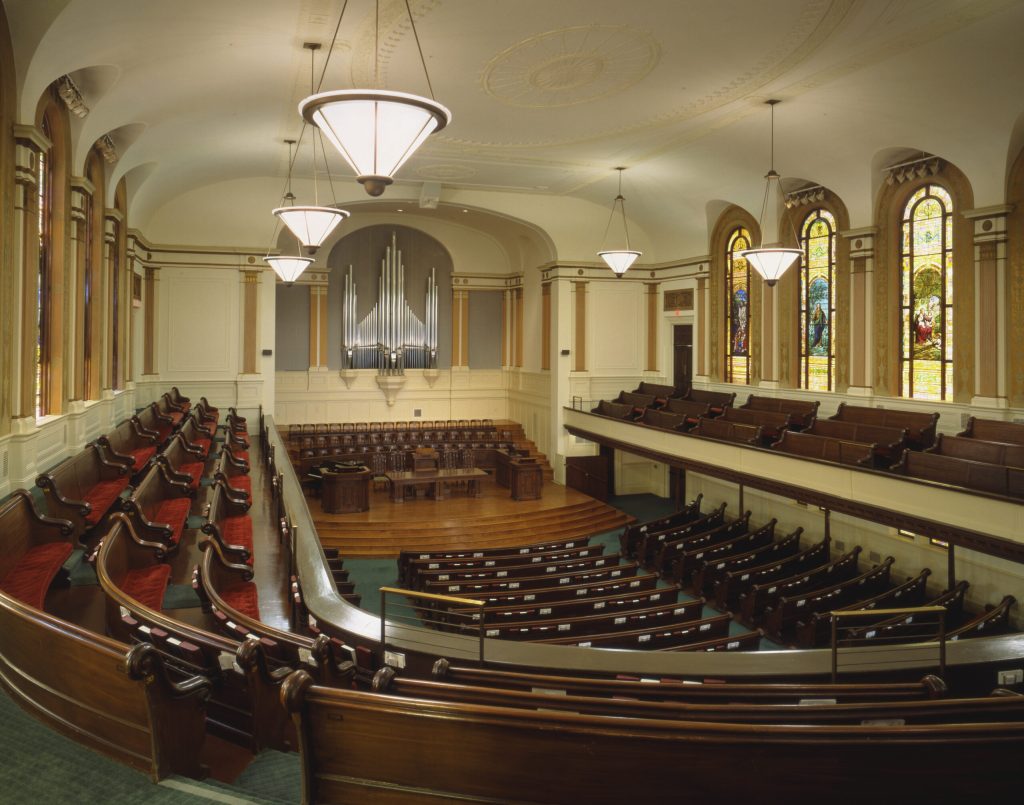 inside view of a church